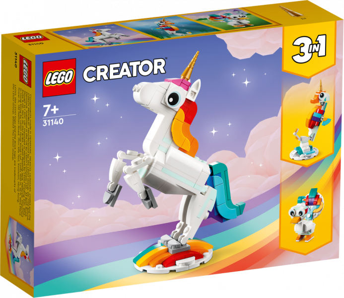 31140 LEGO® Creator Волшебный единорог, 7+ лет, модель 2023 года