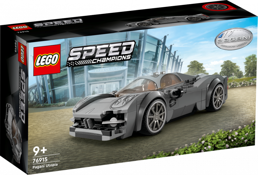 76915 LEGO® Speed Champions Pagani Utopia, 9+ gadi, 2023. gada modelis