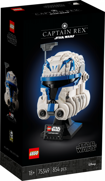 75349 LEGO® Star Wars™ Шлем капитана Рекса , 18+ лет, модель 2023 года
