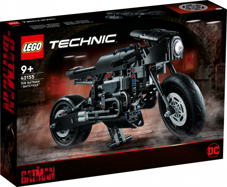 42155 LEGO® Technic BETMENS: BATCYCLE™, 9+ gadi, 2023. gada modelis