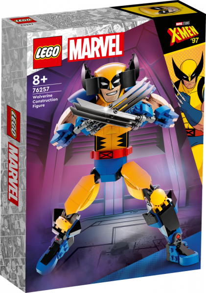 76257 LEGO® Marvel Super Heroes Būvējama Vilknadža figūra, 8+ gadi, 2023 gada modelis