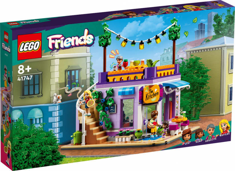 41747 LEGO® Friends Общественная кухня Хартлейк-Сити, 8+ лет,модель 2023 года