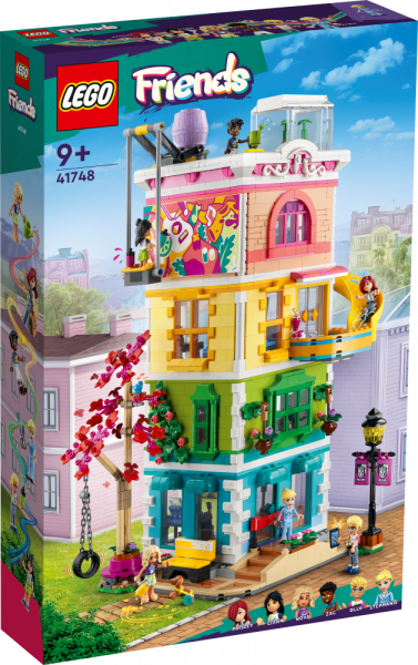41748 LEGO® Friends Общественный центр Хартлейк-Сити, 9+ лет,модель 2023 года