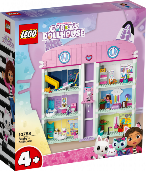 10788 LEGO® Gabby's Dollhouse Gabby leļļu māja, 4+ gadi, 2023 gada modelis