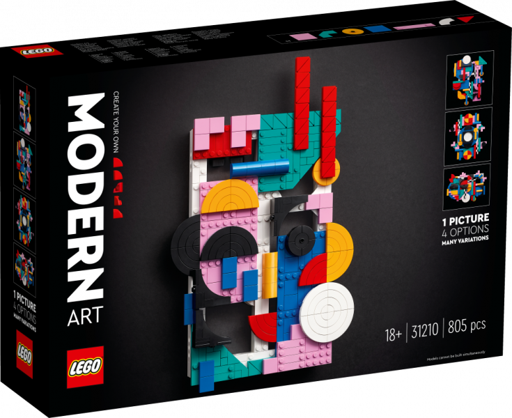 31210 LEGO® Art Абстрактное искусство, 18+ лет, модель 2023 года