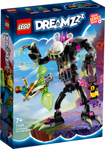 71455 LEGO® DREAMZzz™ Гримкипер — монстр в клетке, 7+ лет, модель 2023 года