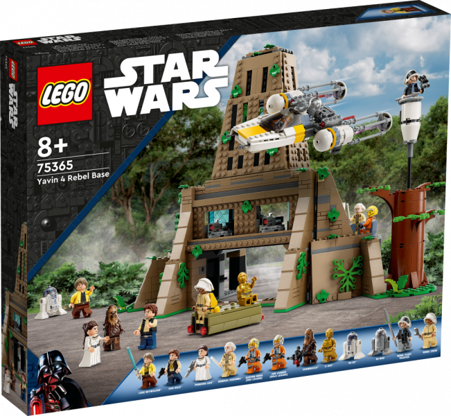 75365 LEGO® Star Wars™ База повстанцев Явин-4, 4+ лет, модель 2023 года