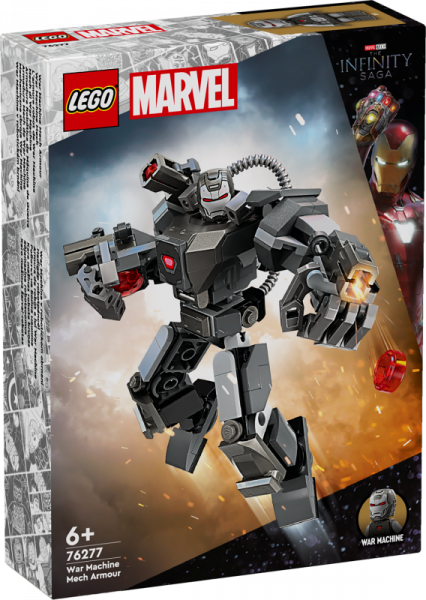 76277 LEGO® Marvel Super Heroes Kara mašīnas robota bruņas, 6+ gadi, 2024 gada mod