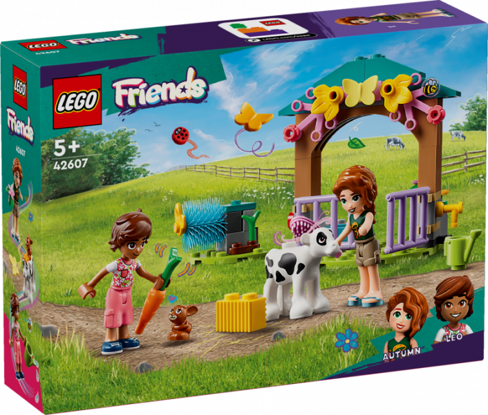42607 LEGO® Friends Otumas teliņu kūts ,5 + gadi, 2024 gada modelis