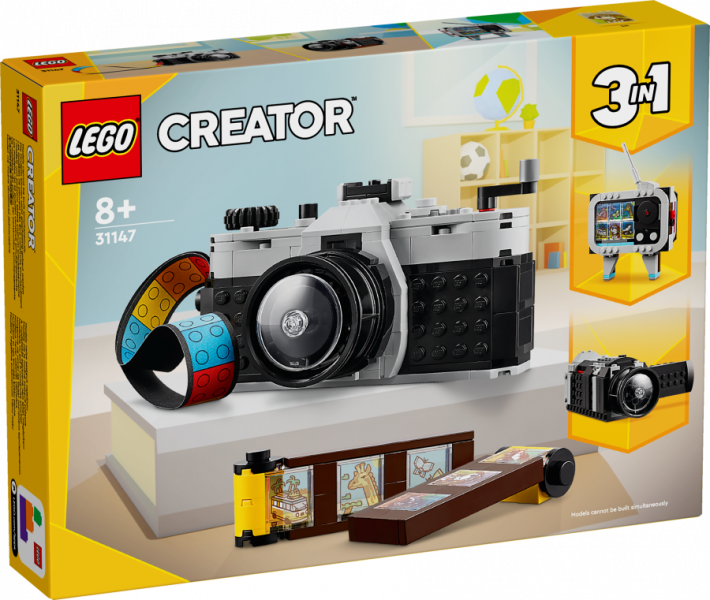 31147 LEGO® Creator Retro kamera , 8+ , модель 2024 года