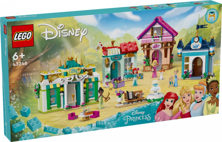 43246 LEGO® Disney Princess Disney Princess Piedzīvojums tirgū, 6+ gadi, 2024 gada modelis