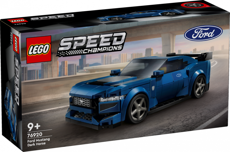 76920 LEGO® Speed Champions Ford Mustang Dark Horse sporta auto ,9 + , модель 2024 года
