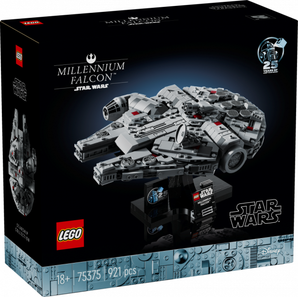 75375 LEGO® Star Wars™ Millennium Falcon™, 18+ , модель 2024 года