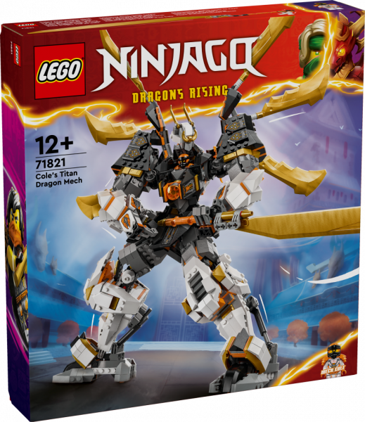 71821 LEGO® Ninjago Cole titāna pūķa robots, 12+ , модель 2024 года