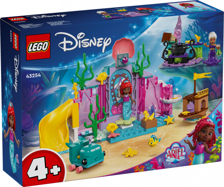 43254 LEGO® Disney Arielas kristāla ala , 4+ , модель 2024 года