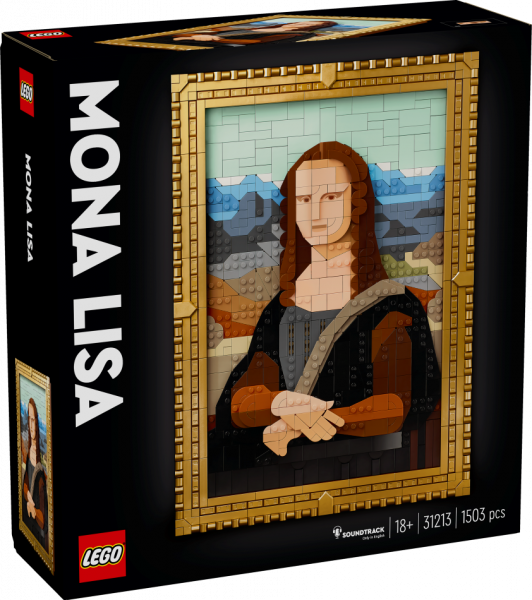 31213 LEGO® Art Mona Lisa, 18+ gadi, 2024 gada modelis