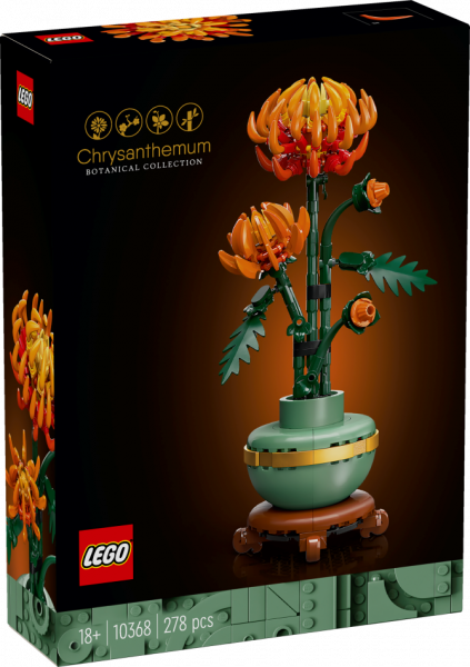 10368 LEGO® ICONS™ Krizantēma , 18+ , модель 2024 года