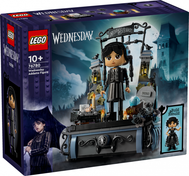 76780 LEGO® Wednesday Addams figūra, 10+ gadi, 2024 gada modelis