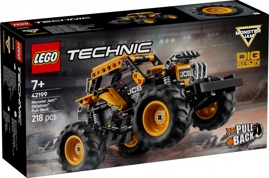 4219 9LEGO® Technic Atvelkams Monster Jam™ DIGatron™ , 7+ , модель 2025 года