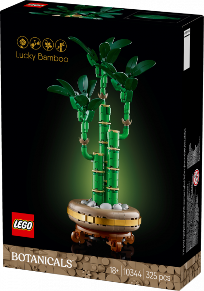 10344 LEGO® Icons Botanicals Collection Бамбук Символ удачи, 18+ gadi, 2025 gada modelis