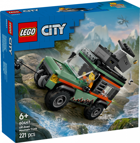 60447 LEGO® CityГорный внедорожник, 6+ , модель 2025 года