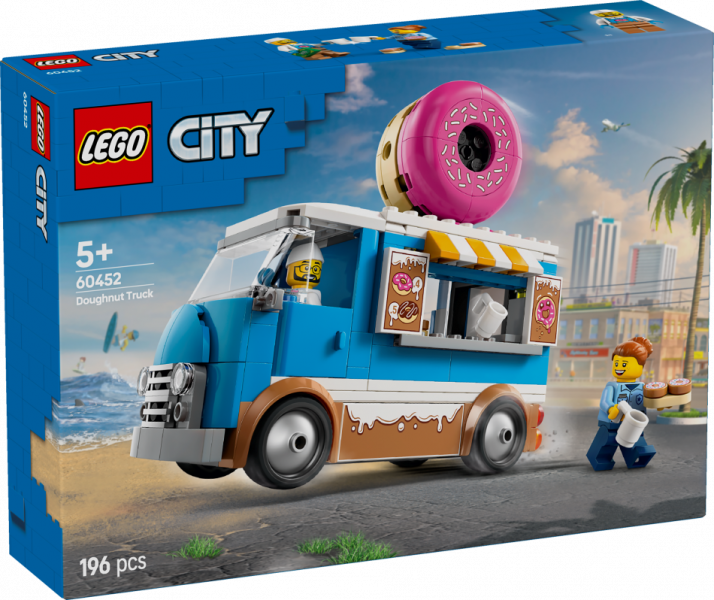 60452 LEGO® City Virtuļu busiņš, 5+ gadi, 2025 gada modelis