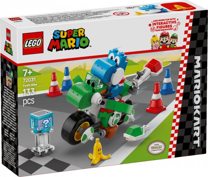 72031 LEGO® Super Mario Mario Kart™ – Yoshi bike, 7+ gadi, 2025 gada modelis