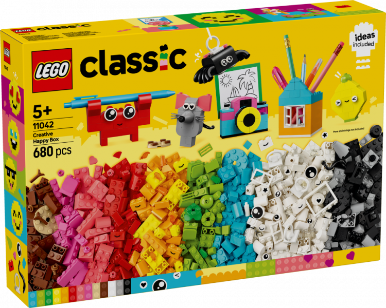 11042 LEGO® Classic Radošā prieka kārba , 5+ , модель 2025 года