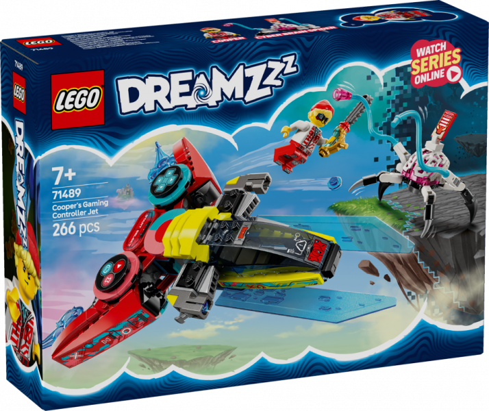71489 LEGO® DREAMZzz™ Cooper spēļu vadības pults-lidaparāts, 7+ , модель 2025 года