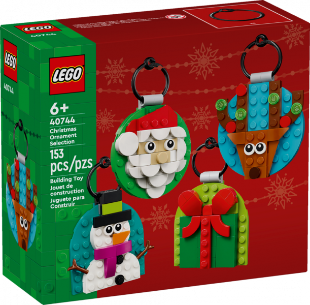 40744 LEGO Citi Ziemassvētku rotājumu izlase, 6+ gadi, 2025 gada modelis