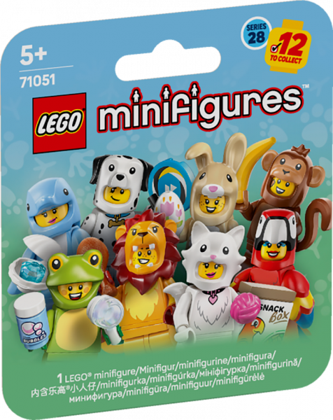 71051 LEGO® Minifigures Dzīvnieki – 28. sērija , 5+ gadi, 2026 gada modelis