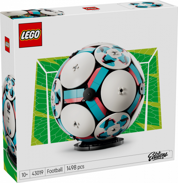 43019 LEGO® Editions Futbola bumba 10+ gadi, 2026 gada modelis