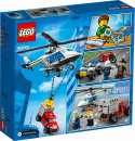 # 60243 LEGO® City Policijas pakaļdzīšanās ar helikopteru, 5+ gadi