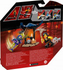 71733 LEGO® Ninjago Episkās kaujas komplekts: Cole pret rēgu kareivi, 6+ gadi, 2021.g.modelis