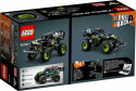 42118 LEGO® Technic Monster Jam® Grave Digger®, no 7+ gadi, 2021.g.modelis