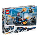 76123 LEGO® Super Heroes Captain America: Avengers Outriders Attack, 6+ лет