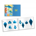Djeco Origami - Jūras iemītnieki - ar metālisku spīdumu, 7-13 gadi, DJ08755