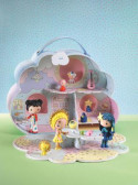 Djeco mini lelles Tinyly māja ar Saulīti un Mia, DJ06953