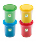 Djeco Komplekts - plastilīns ar 12 formiņām un pirmās mīklas veidošanas ierīces 2+ gadi, DJ09755