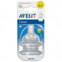 Philips Avent Clasic Антиколиковые Соски для бутылочек 2шт., 0+ месяц, SCF631/27