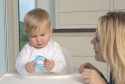 Kidsme Zobgrauznis mīksts, pildīts ar ūdeni un teksturētu virsmu - Zelta zivtiņa, no 3 mēn.