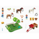 5457 PLAYMOBIL® Country Ponija ganības, no 4 gadu vecuma