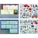 Melissa&Doug Многоразовые наклейки - Мой город, 3+ лет, 19114