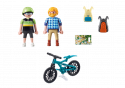 9129 PLAYMOBIL® Action Velosipēdists ar tūristu, no 4 gadu vecuma