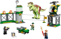76944 LEGO® Jurassic World Tiranozaura izlaušanās , 4+ gadi, 2022. gada modelis