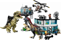76949 LEGO® Jurassic World, Giganotozaura un teriziniozaura uzbrukums, 9+ gadi, 2022. gada modelis