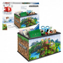 Ravensburger 3D Puzle Kārba sīkumiņiem - Minecraft (216 gab.) 8+ gadiem 11286
