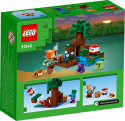 21240 LEGO® Minecraft Приключение на болоте, 7+ лет, модель 2023 года