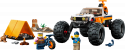 60387 LEGO® City Внедорожные приключения 4x4, 6+ лет, модель 2023 года