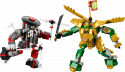 # 71781 LEGO® Ninjago Lloyd robotu kauja EVO, 6+ gadi, 2023 gada modelis